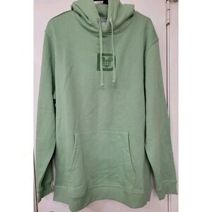 Disney Parks Castle Mickey Hoodie Sweatshirt Sage Green XL NWT Walt Disney World
